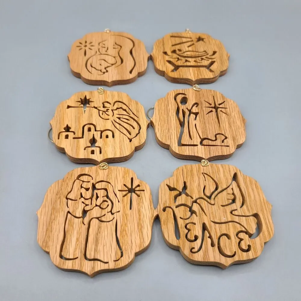 N/A wooden christmas